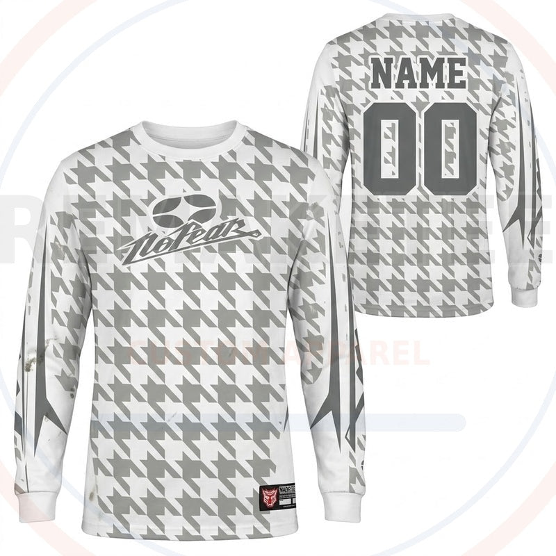 RemakeTee Nofear Custom Vintage Retro BMX Racing Jersey 698