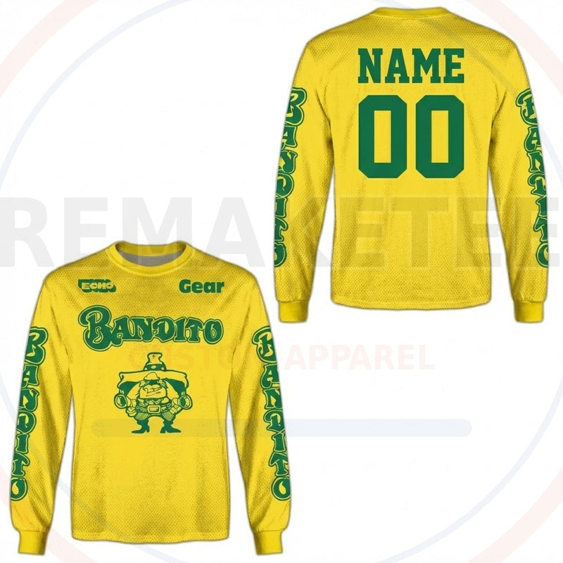 RemakeTee Bandito Custom Vintage Retro BMX Racing Jersey 466