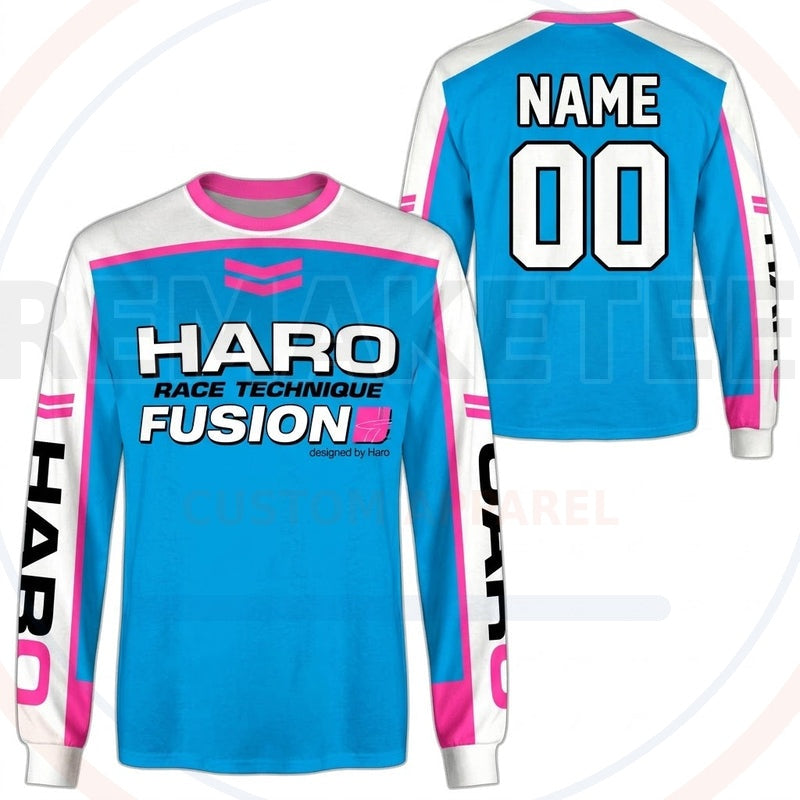 RemakeTee Haro Custom Vintage Retro BMX Racing Jersey 713