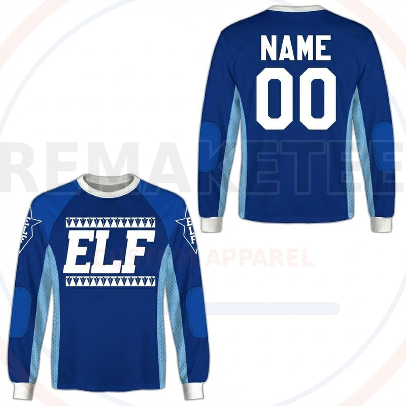RemakeTee ELF Racing Custom Vintage Retro BMX Racing Jersey 572