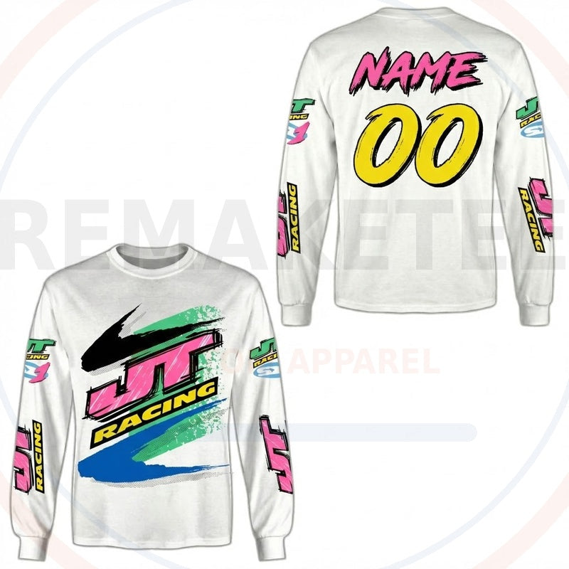 RemakeTee JT Custom Vintage Retro BMX Racing Jersey 464