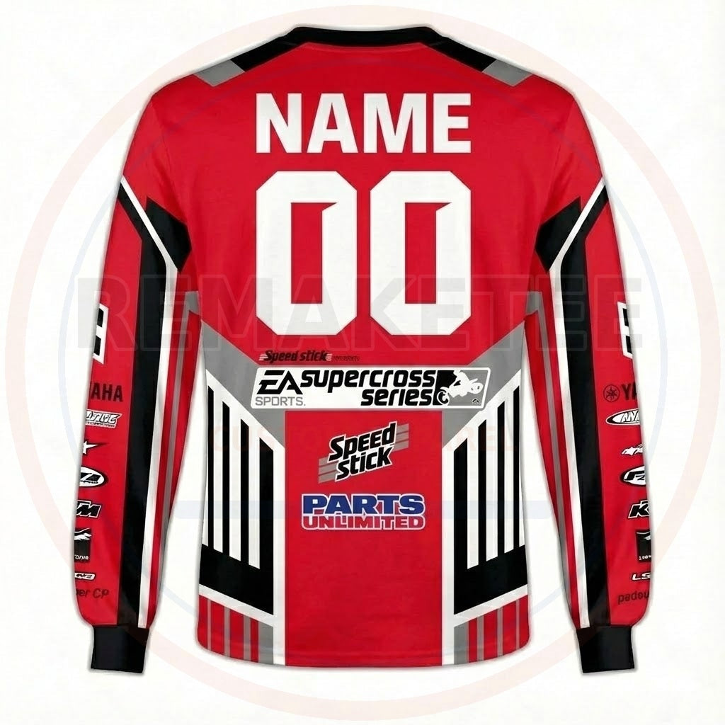 RemakeTee Thor Custom Vintage Retro BMX Racing Jersey 408