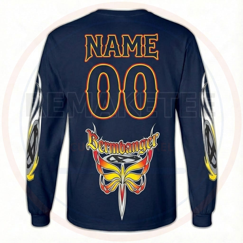 RemakeTee Custom Vintage Retro BMX Racing Jersey 423