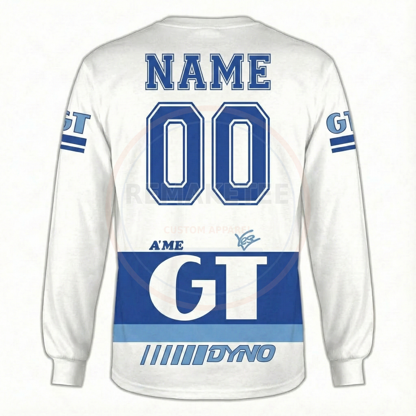 RemakeTee GT Custom Vintage Retro BMX Racing Jersey 309