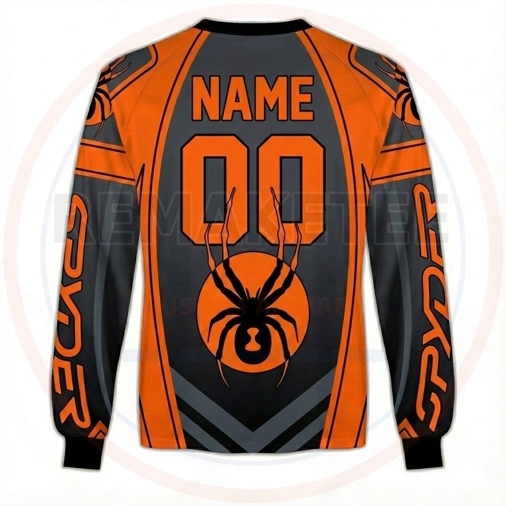 RemakeTee Spyder Custom Vintage Retro BMX Racing Jersey 392