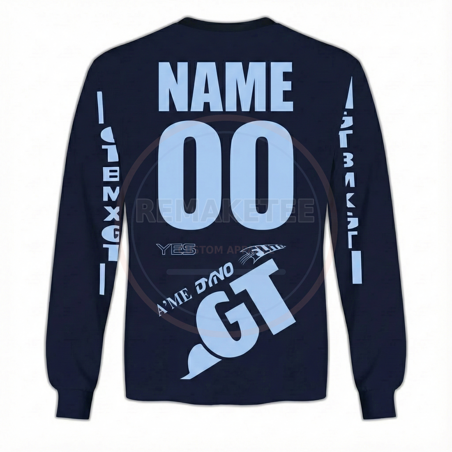 RemakeTee GT Custom Vintage Retro BMX Racing Jersey 260