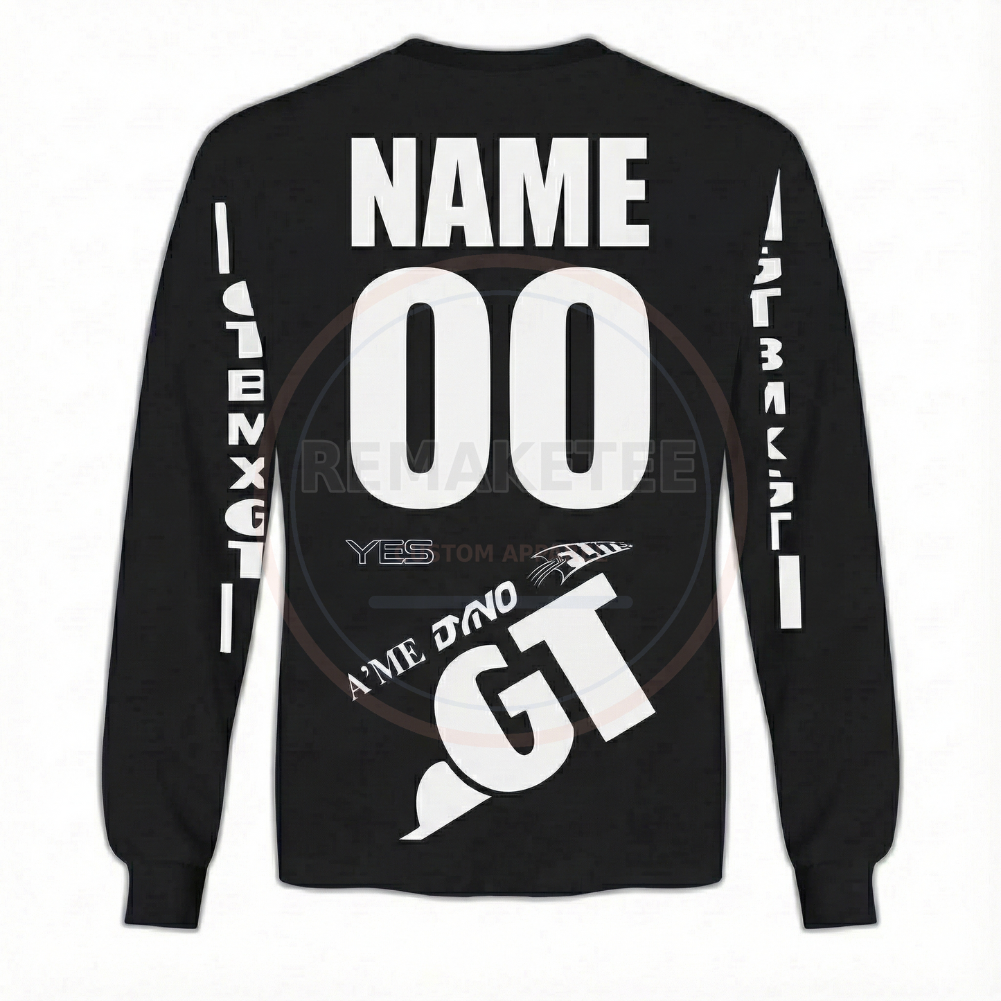 RemakeTee GT Custom Vintage Retro BMX Racing Jersey 261