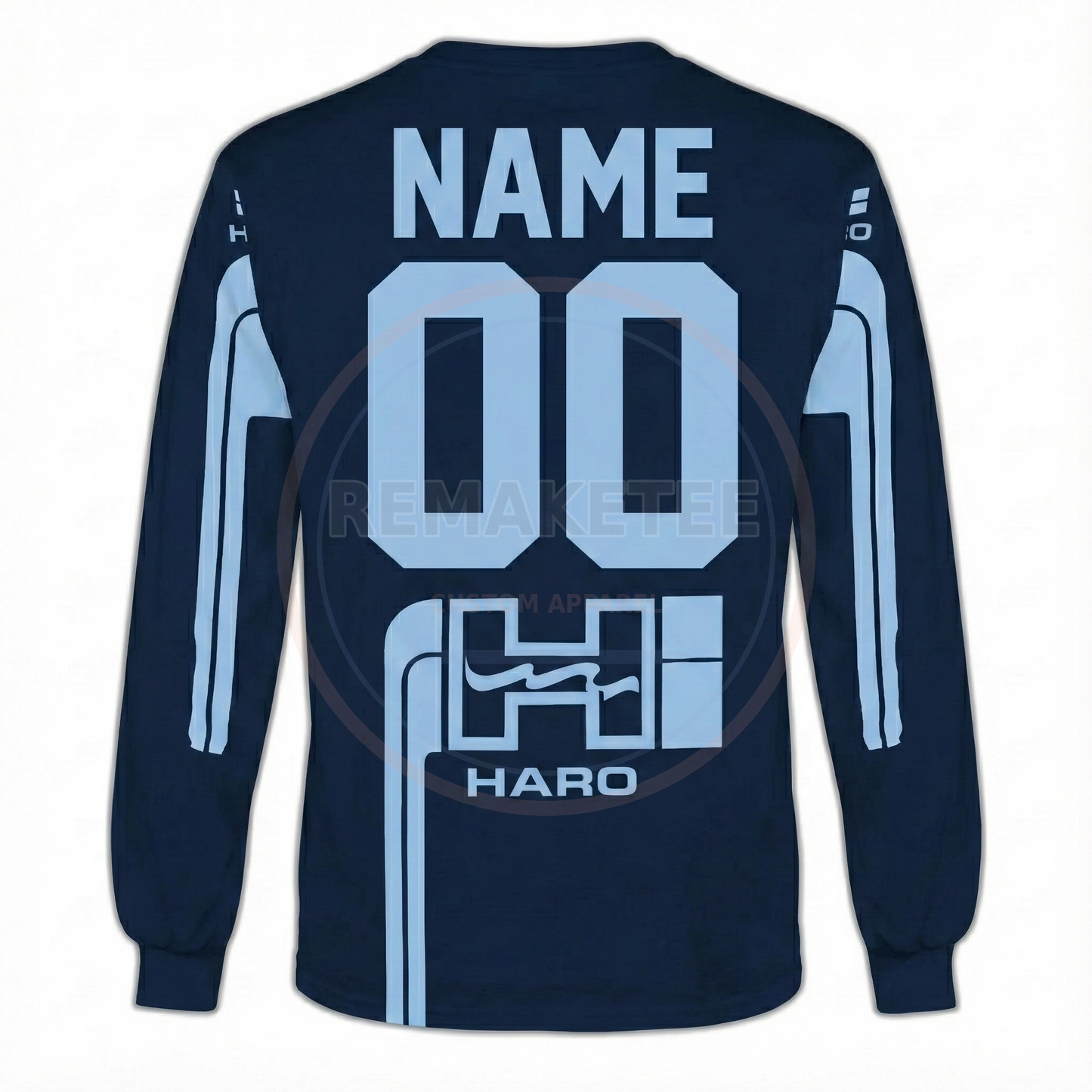 RemakeTee Haro Custom Vintage Retro BMX Racing Jersey 252