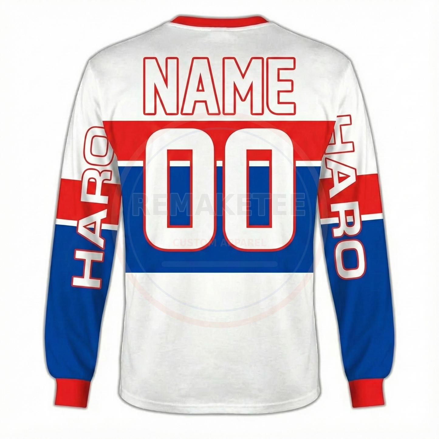 RemakeTee Haro Custom Vintage Retro BMX Racing Jersey 255