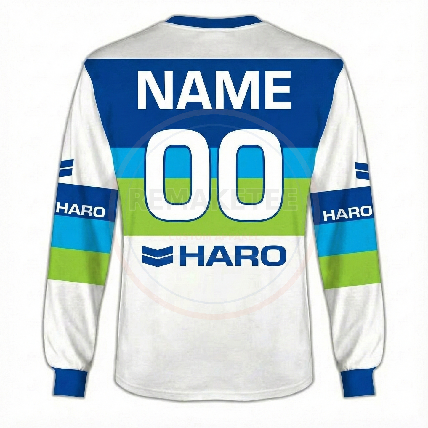 RemakeTee Haro Custom Vintage Retro BMX Racing Jersey 250