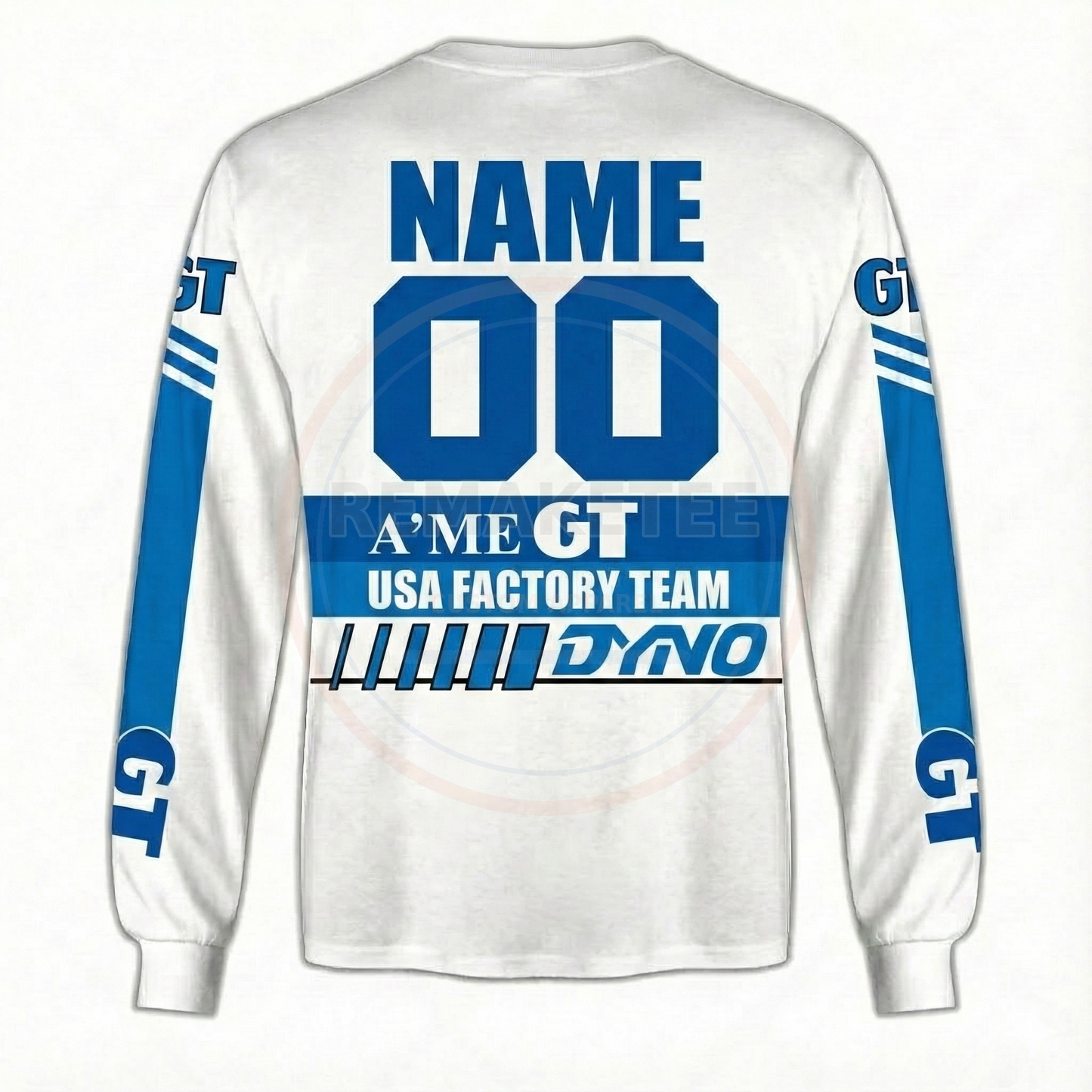 RemakeTee GT Custom Vintage Retro BMX Racing Jersey 249