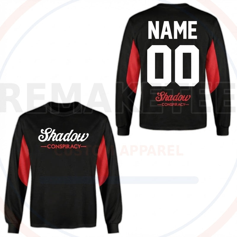 RemakeTee Shadow Conspiracy Custom Vintage Retro BMX Racing Jersey 444