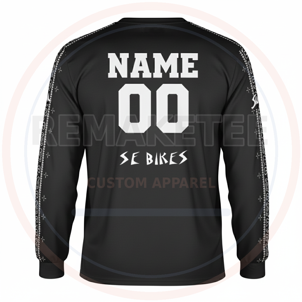 RemakeTee SE Custom Vintage Retro BMX Racing Jersey 151