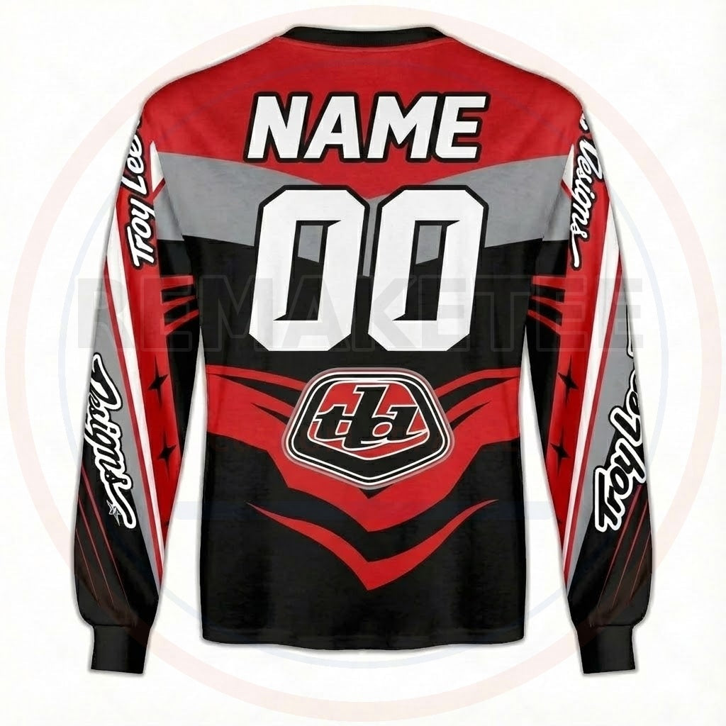 RemakeTee Troy Lee Designs Custom Vintage Retro BMX Racing Jersey 394