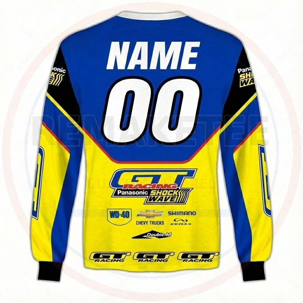 RemakeTee GT Custom Vintage Retro BMX Racing Jersey 416