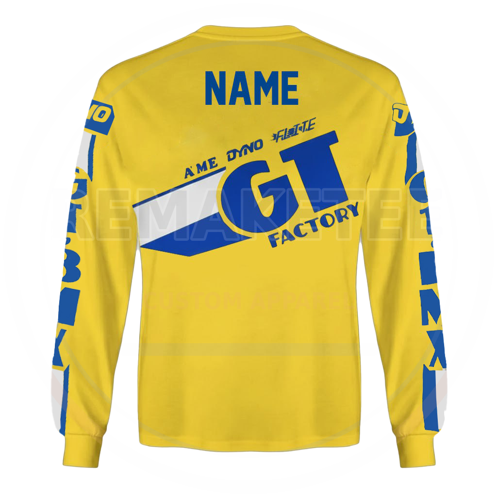 RemakeTee GT Custom Vintage Retro BMX Racing Jersey 430