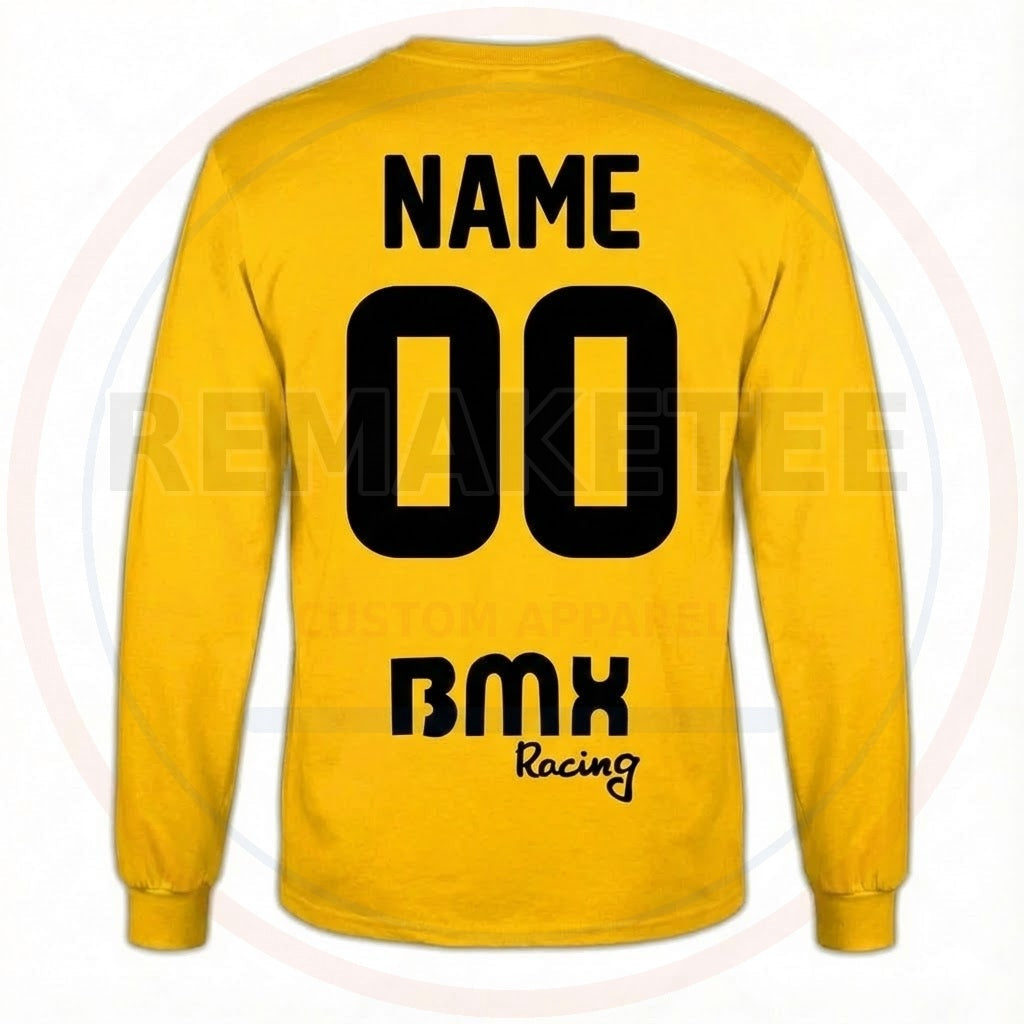 RemakeTee Custom Vintage Retro BMX Racing Jersey 411
