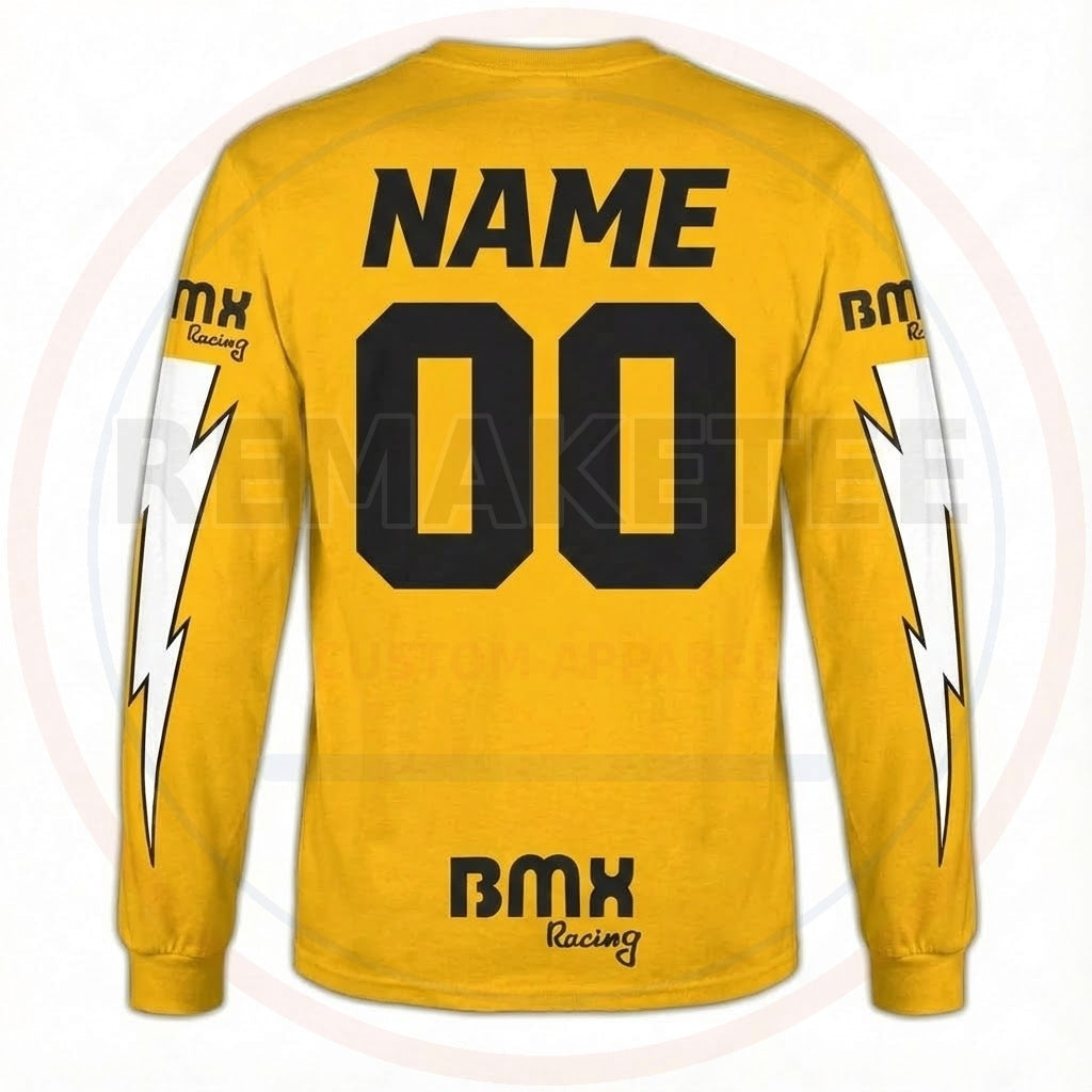 RemakeTee Custom Vintage Retro BMX Racing Jersey 412