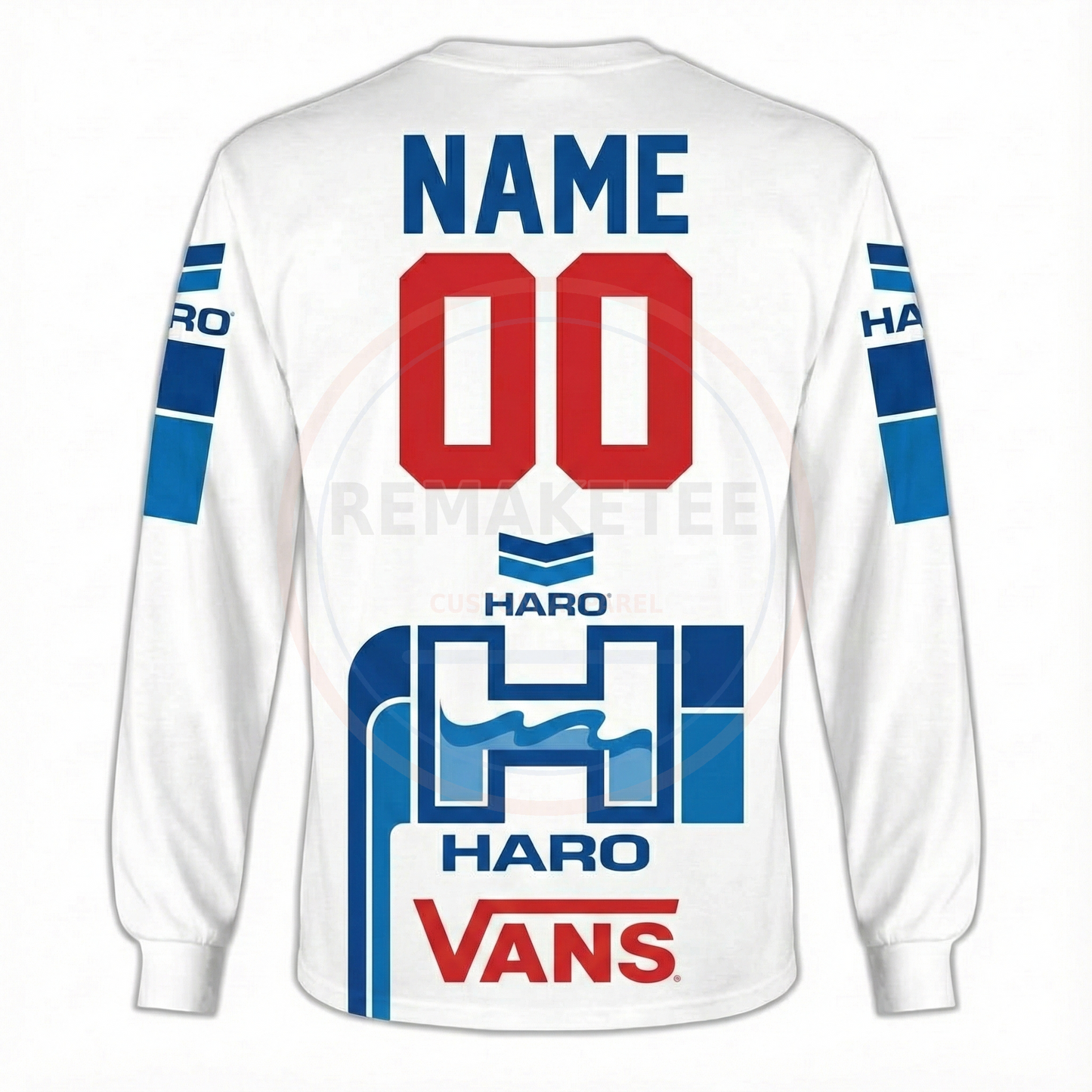 RemakeTee Haro Custom Vintage Retro BMX Racing Jersey 251