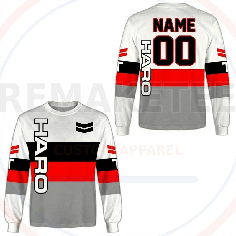 RemakeTee Haro Custom Vintage Retro BMX Racing Jersey 580
