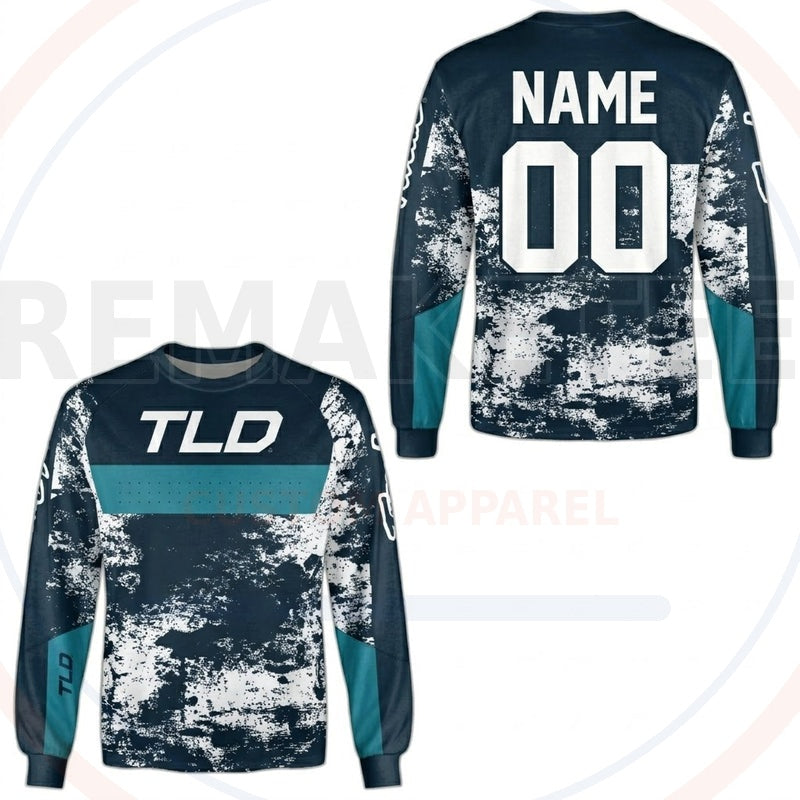 RemakeTee TLD Custom Vintage Retro BMX Racing Jersey 781