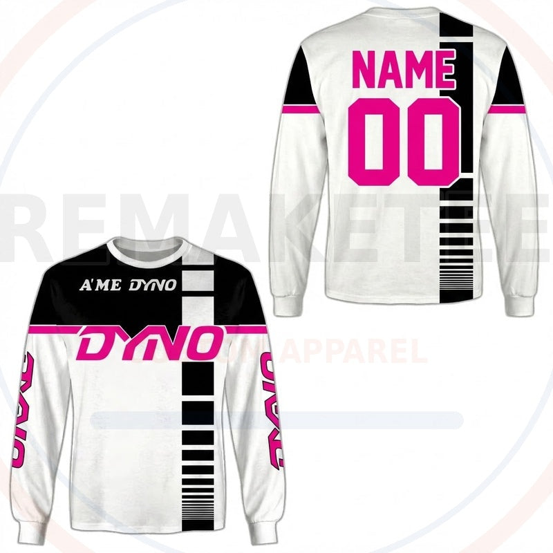 RemakeTee Dyno Custom Vintage Retro BMX Racing Jersey 472