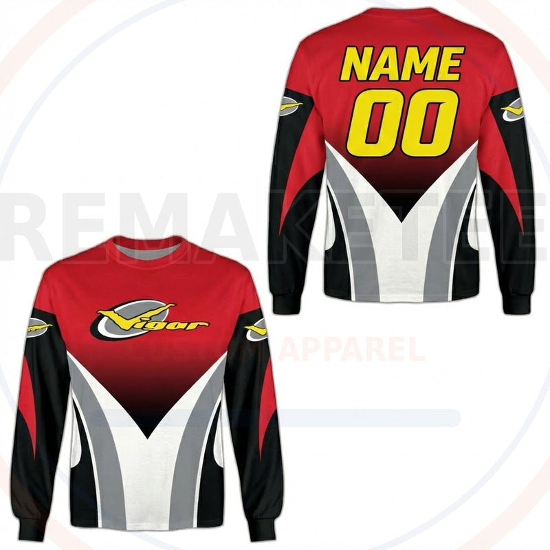 RemakeTee Vigor Custom Vintage Retro BMX Racing Jersey 495