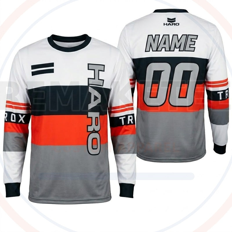 RemakeTee Haro Custom Vintage Retro BMX Racing Jersey 729