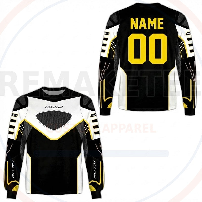 RemakeTee Alloy Custom Vintage Retro BMX Racing Jersey 496