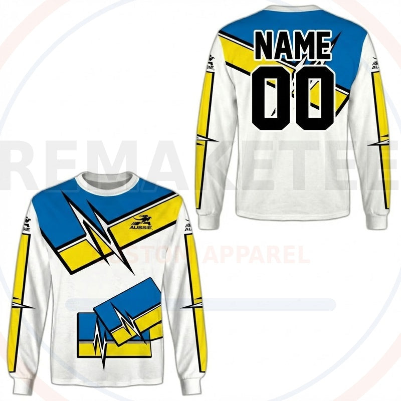 RemakeTee Aussie Custom Vintage Retro BMX Racing Jersey 592