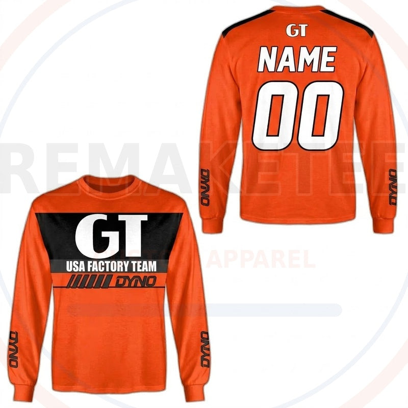 RemakeTee GT Custom Vintage Retro BMX Racing Jersey 793