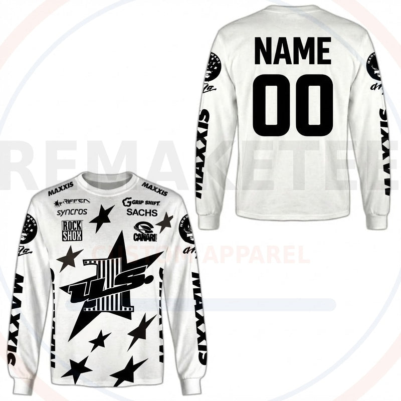 RemakeTee U.S. 1 Racing Custom Vintage Retro BMX Racing Jersey 492