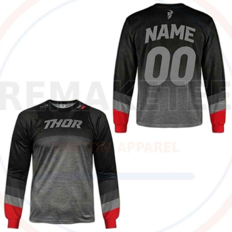 RemakeTee Thor Custom Vintage Retro BMX Racing Jersey 792