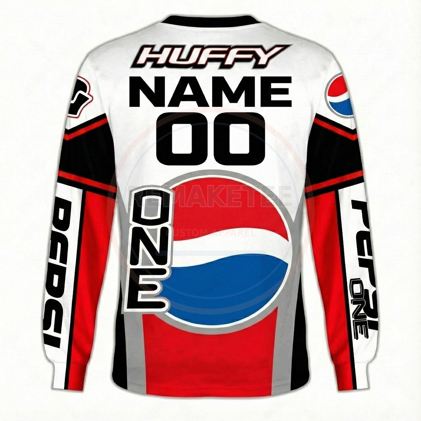 RemakeTee Huffy Custom Vintage Retro BMX Racing Jersey 265