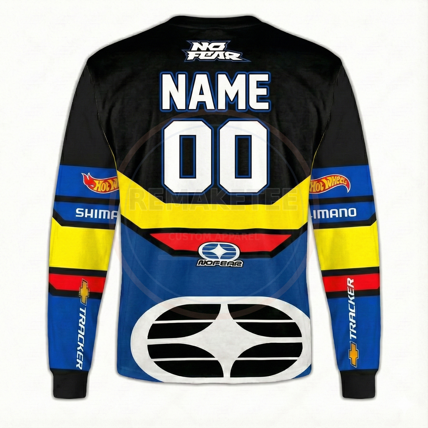 RemakeTee GT Custom Vintage Retro BMX Racing Jersey 182
