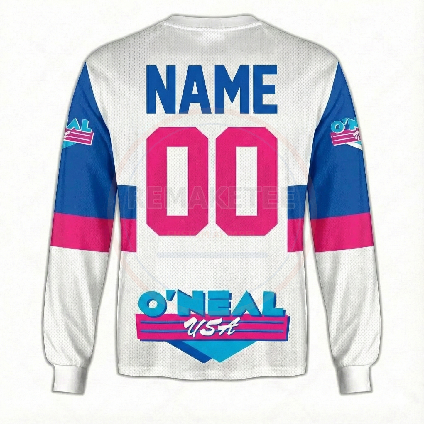 RemakeTee O'neal Custom Vintage Retro BMX Racing Jersey 277