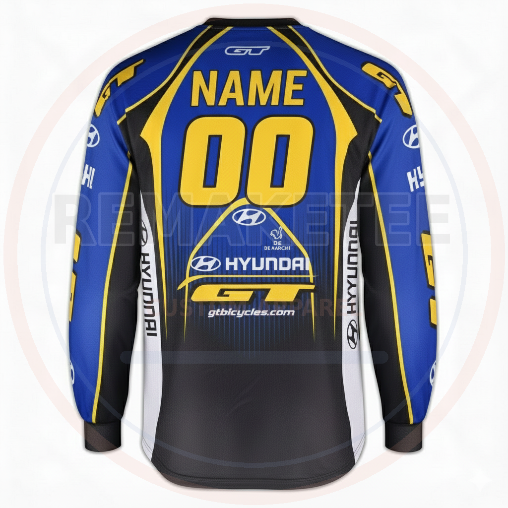 RemakeTee GT Custom Vintage Retro BMX Racing Jersey 172