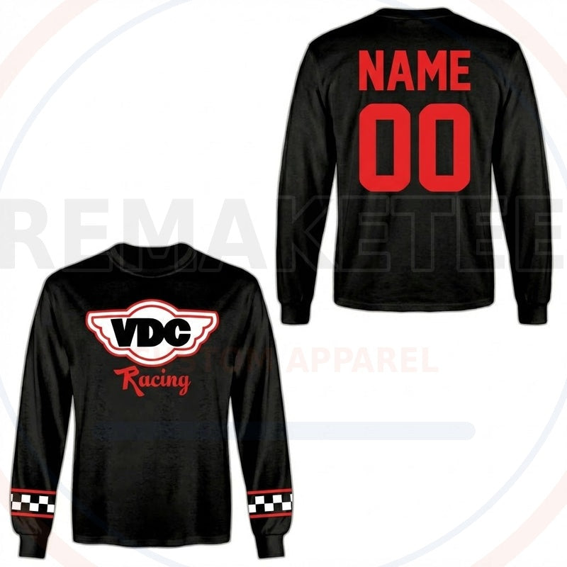 RemakeTee VDC Racing Custom Vintage Retro BMX Racing Jersey 648