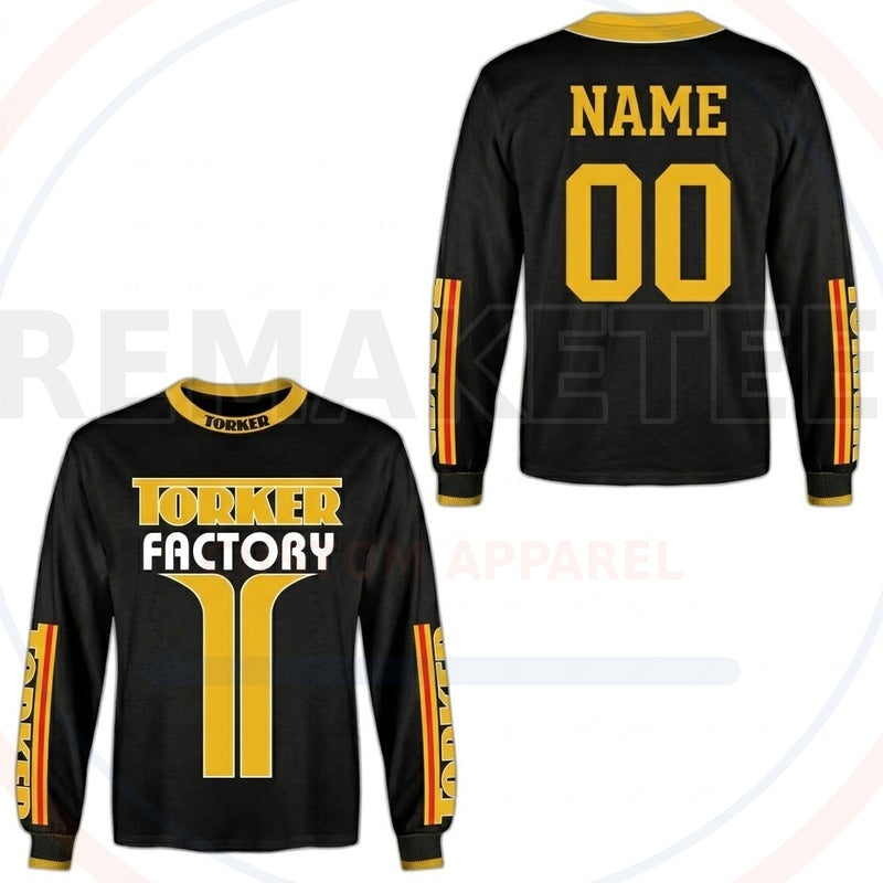 RemakeTee Torker Custom Vintage Retro BMX Racing Jersey 766