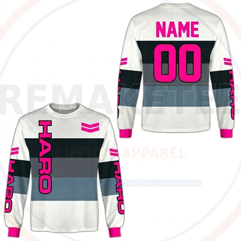 RemakeTee Haro Custom Vintage Retro BMX Racing Jersey 831