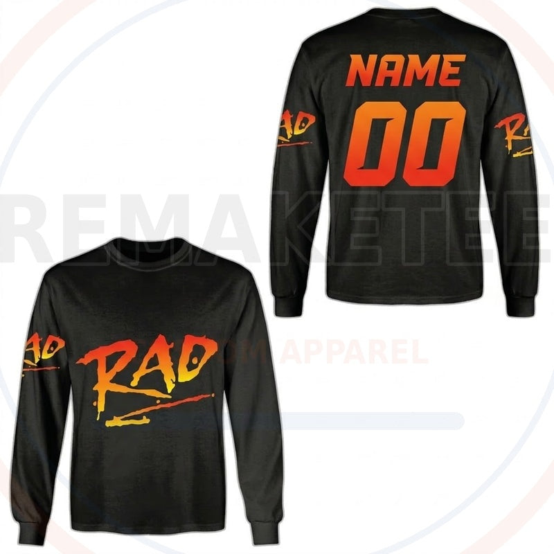 RemakeTee RAD Custom Vintage Retro BMX Racing Jersey 765