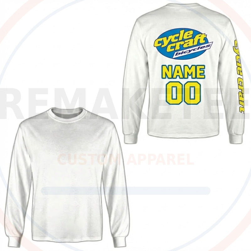 RemakeTee Cycle Craft Custom Vintage Retro BMX Racing Jersey 631