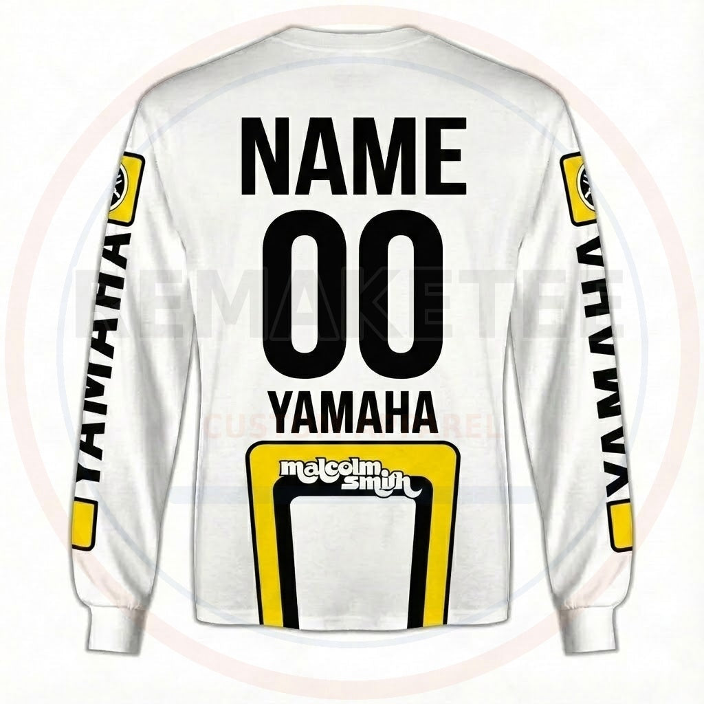RemakeTee Yamaha Custom Vintage Retro BMX Racing Jersey 388