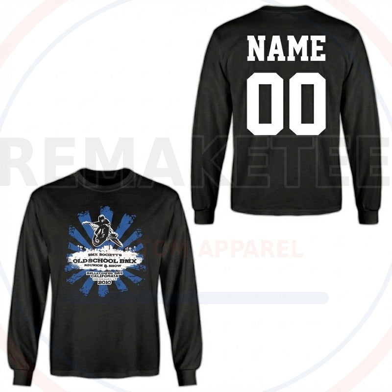 RemakeTee Custom Vintage Retro BMX Racing Jersey 647
