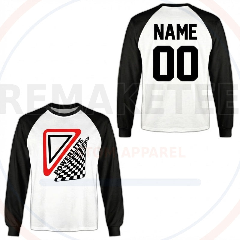 RemakeTee Powerlite Custom Vintage Retro BMX Racing Jersey 649