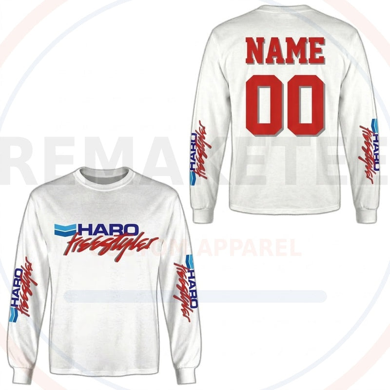 RemakeTee Haro Custom Vintage Retro BMX Racing Jersey 834