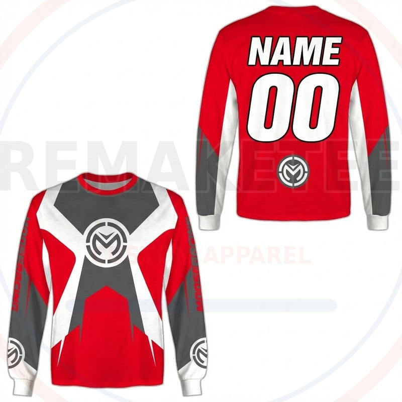 RemakeTee Moose Racing Custom Vintage Retro BMX Racing Jersey 437