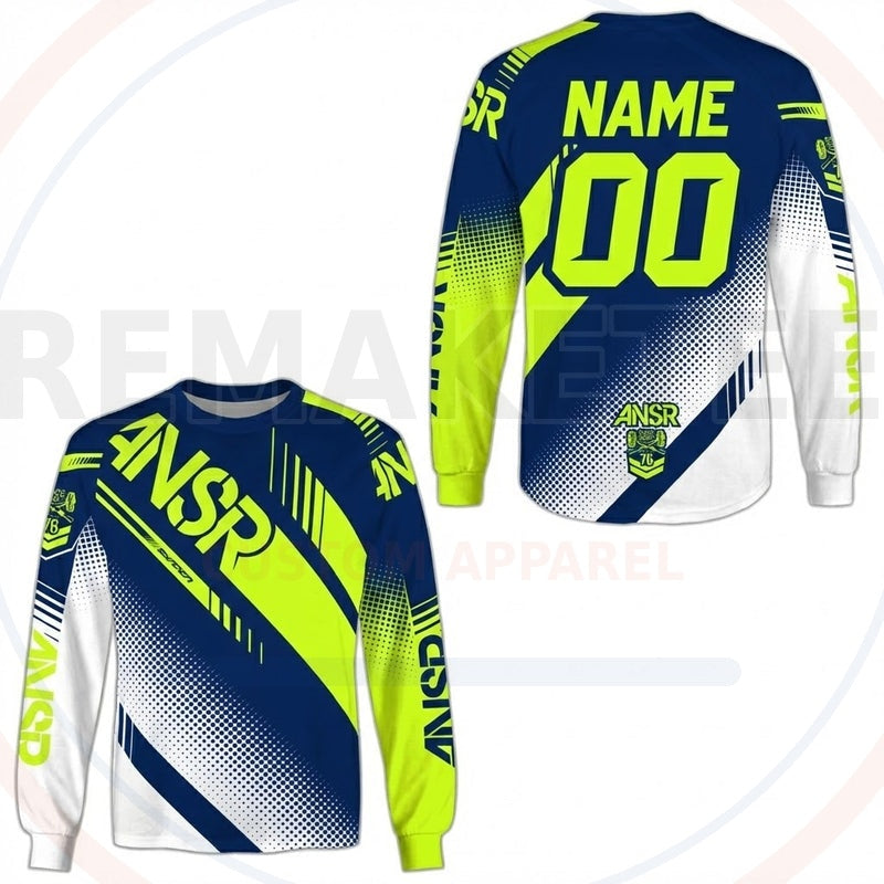 RemakeTee Answer Racing Syncron Custom Vintage Retro BMX Racing Jersey 438