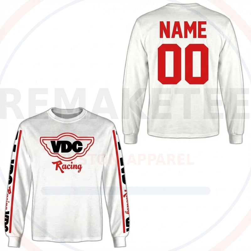 RemakeTee VDC Racing Custom Vintage Retro BMX Racing Jersey 641