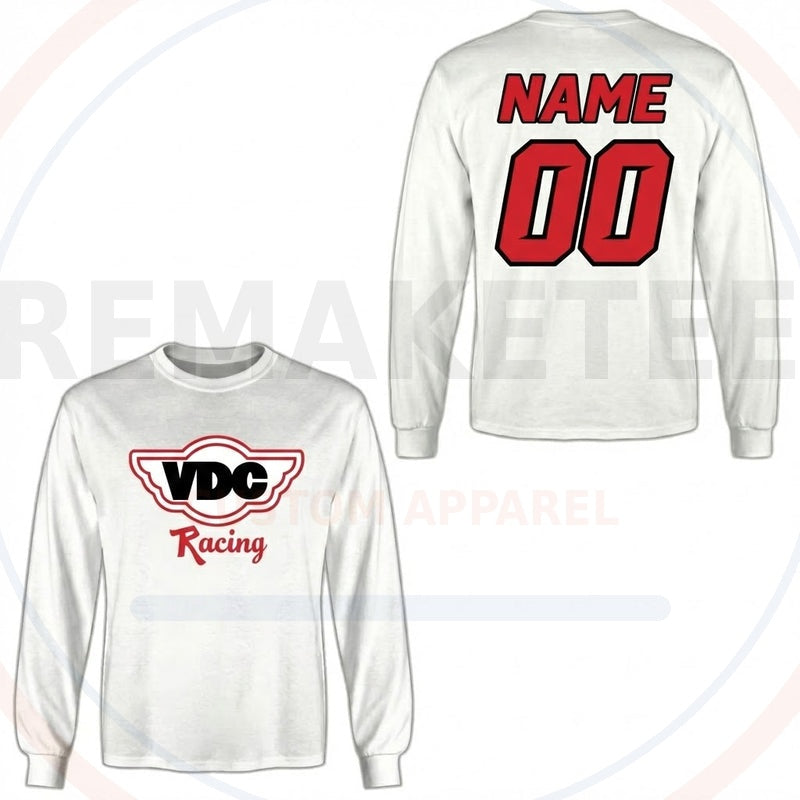 RemakeTee VDC Racing Custom Vintage Retro BMX Racing Jersey 640